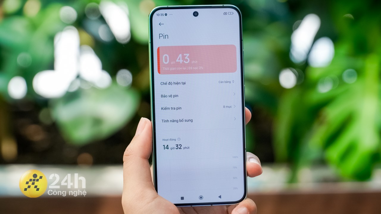 Xiaomi 14 dù đạt kết quả test không quá tệ nhưng nhiệt độ đã ảnh hưởng phần nào đến thời lượng sử dụng pin của máy. Xiaomi 14 dù đạt kết quả test không quá tệ nhưng nhiệt độ đã ảnh hưởng phần nào đến thời lượng sử dụng pin của máy.