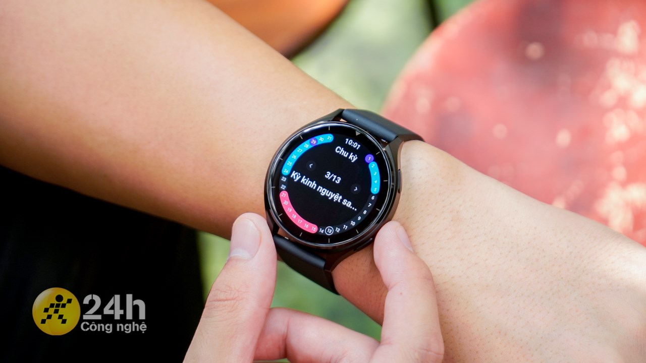 Xiaomi Watch 2 cũng thể hiện chu kỳ kinh nguyệt dưới dạng biểu đồ tròn rất trực quan, dễ hiểu. Xiaomi Watch 2 cũng thể hiện chu kỳ kinh nguyệt dưới dạng biểu đồ tròn rất trực quan, dễ hiểu.