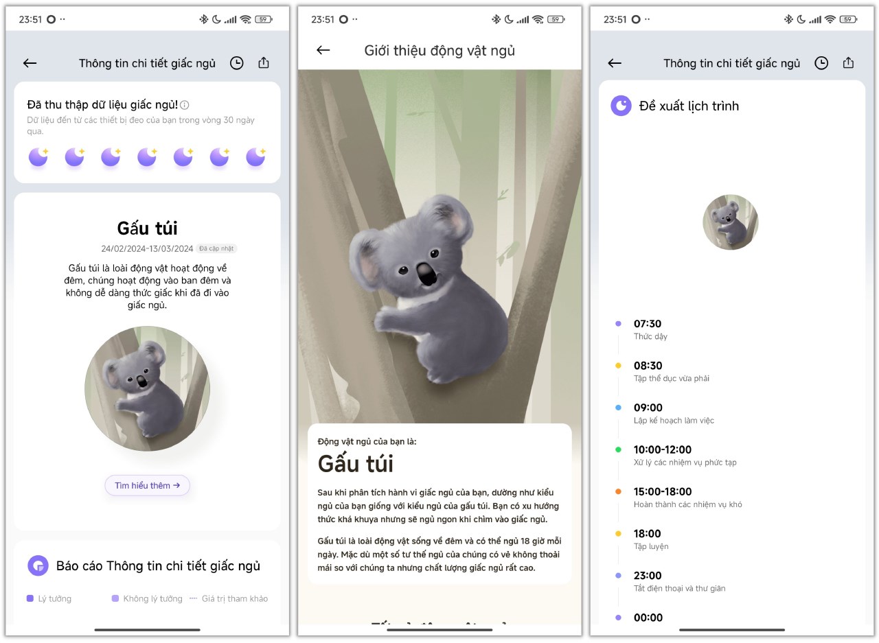 Để xem rõ thông tin về động vật ngủ, chúng ta cần truy cập vào ứng dụng Mi Fitness. Để xem rõ thông tin về động vật ngủ, chúng ta cần truy cập vào ứng dụng Mi Fitness.
