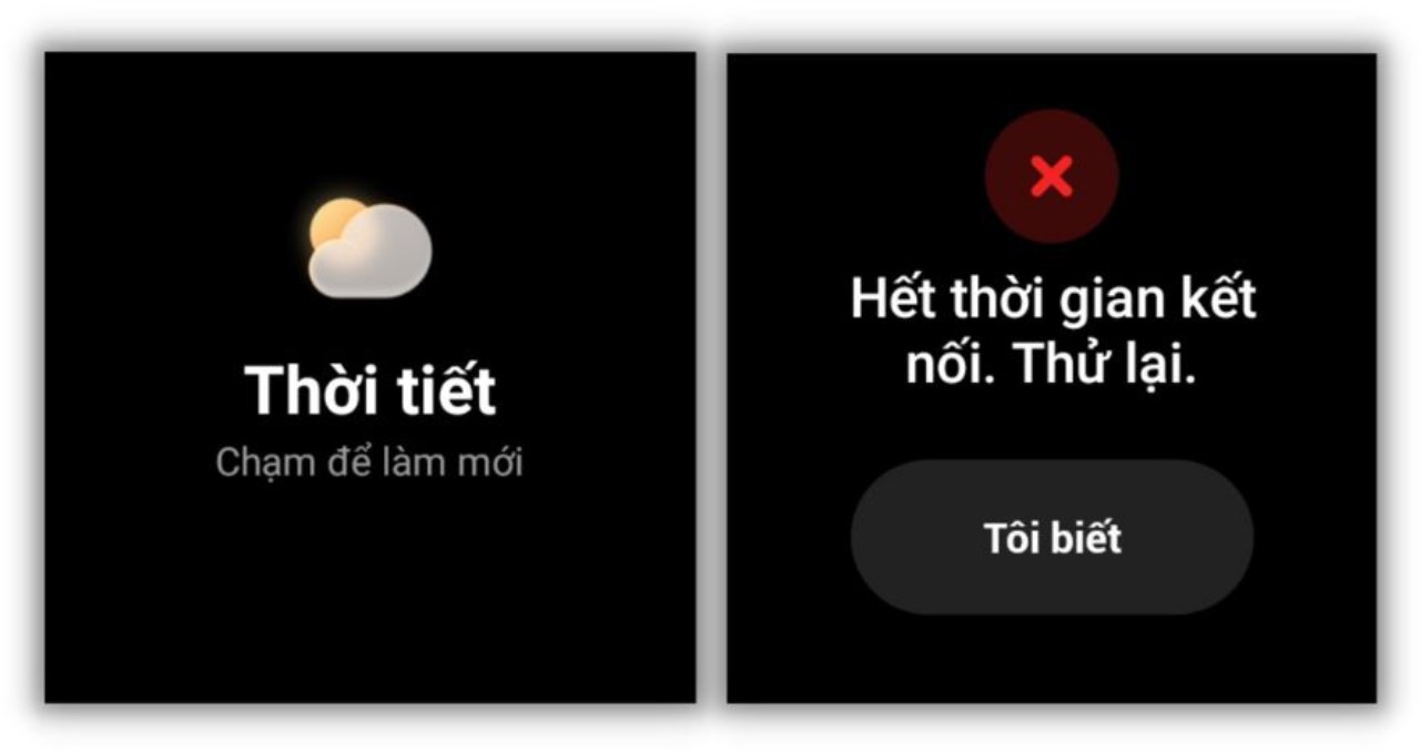 Khi sử dụng Xiaomi Watch 2, mình nhận thấy thiết bị đôi khi gặp lỗi định vị vị trí trong ứng dụng Thời tiết. Khi sử dụng Xiaomi Watch 2, mình nhận thấy thiết bị đôi khi gặp lỗi định vị vị trí trong ứng dụng Thời tiết.