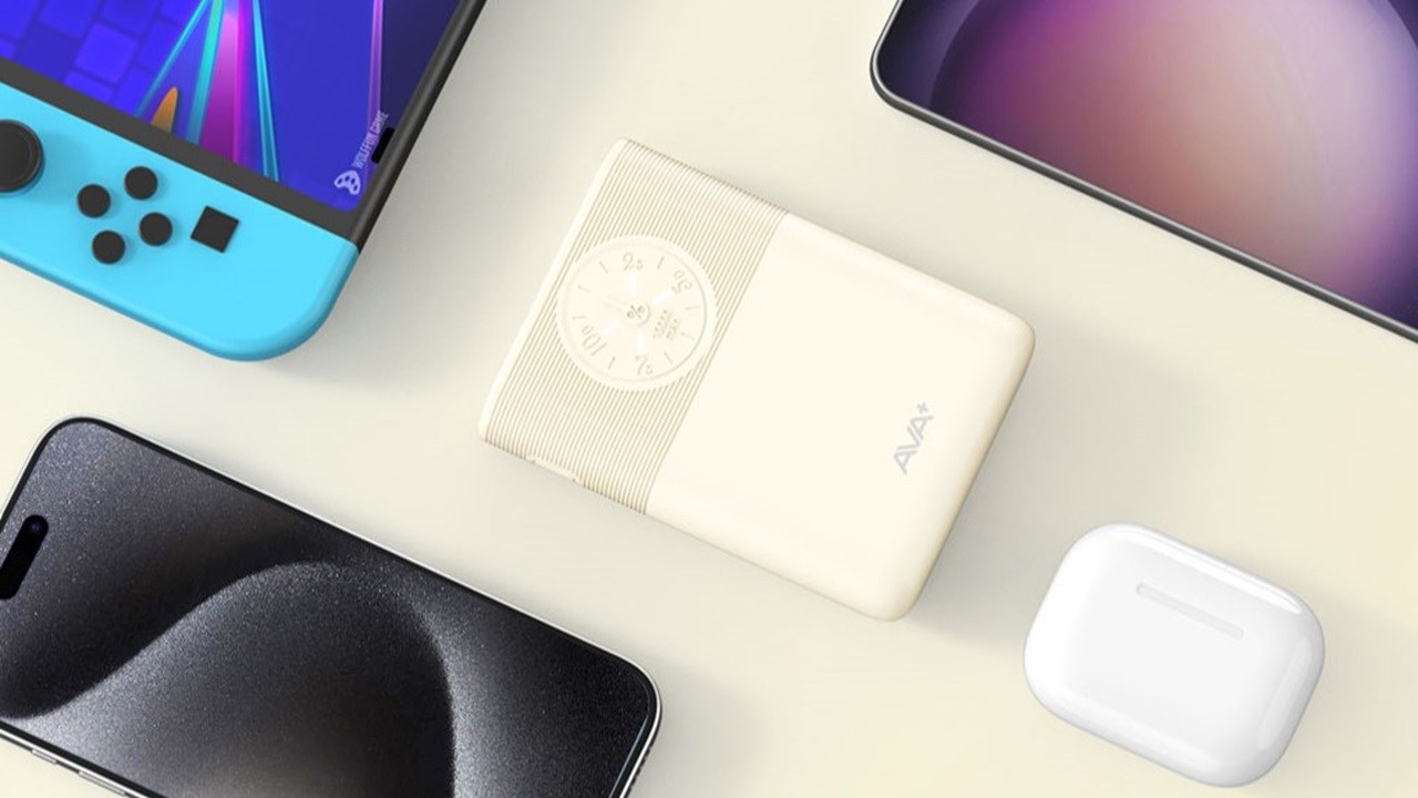 Pin sạc dự phòng AVA+ sử dụng lõi Polymer mạnh mẽ