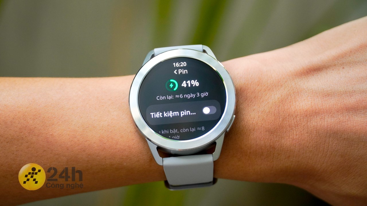 Xiaomi Watch S3 có thể hoạt động lâu dài với viên pin 486 mAh