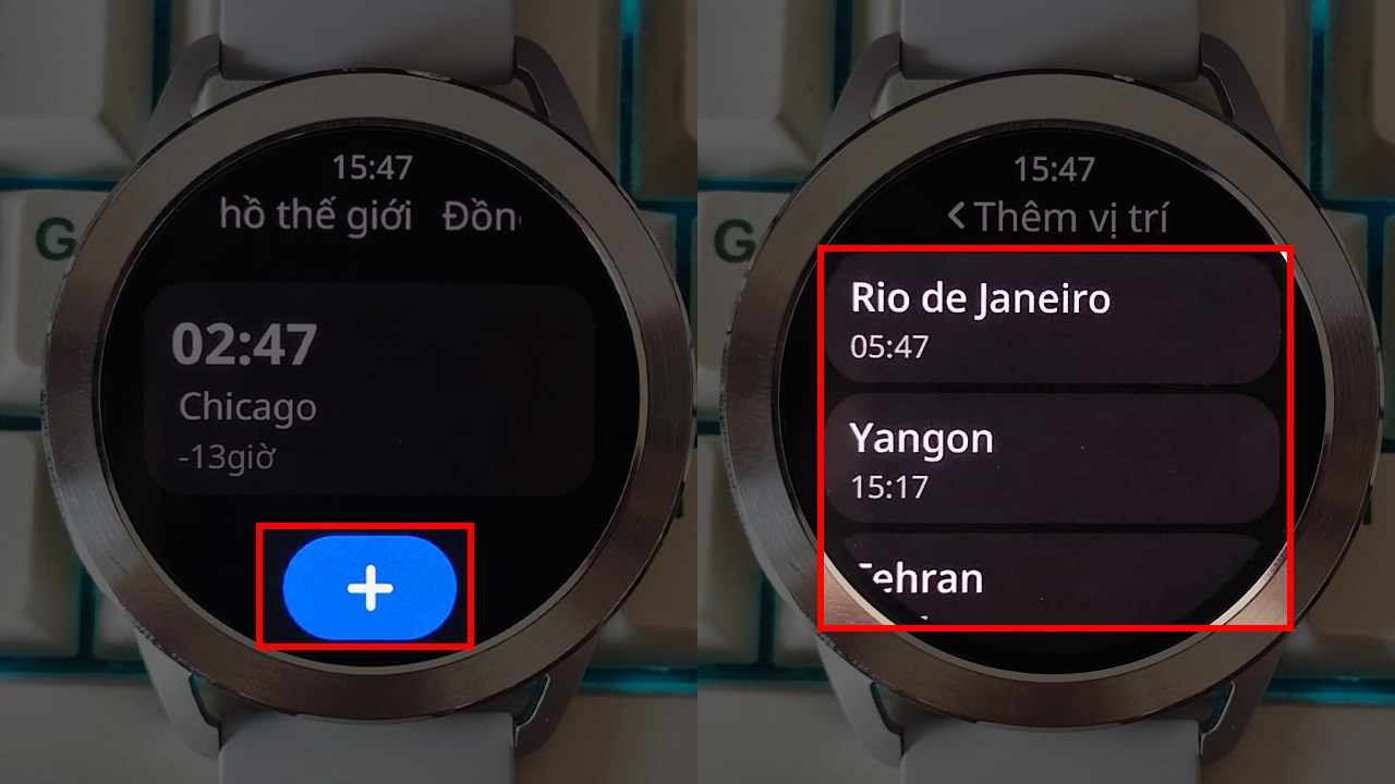 Cách xem giờ thế giới trên Xiaomi Watch S3