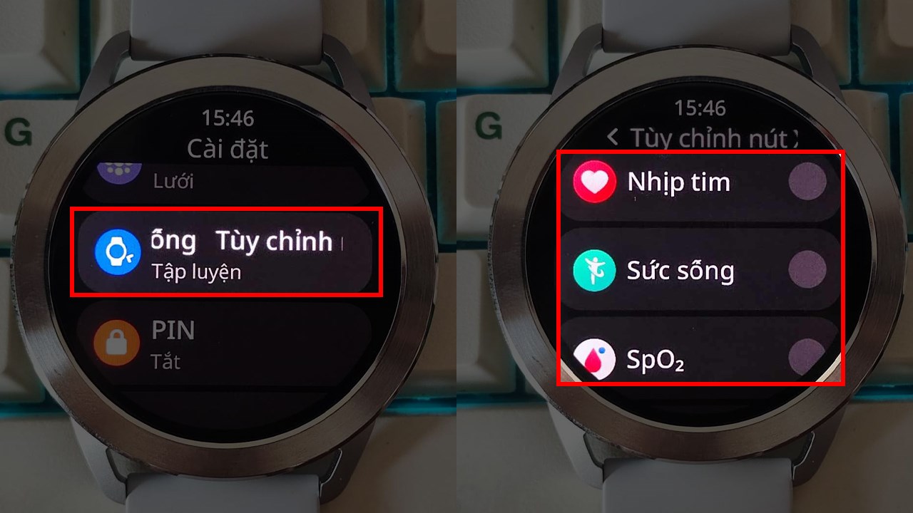 Cách tùy chỉnh chức năng nút xuống Xiaomi Watch S3