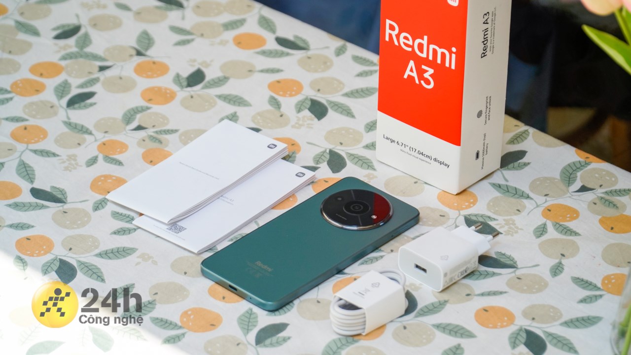 Redmi A3 hứa hẹn là sản phẩm rất HOT trong phân khúc dưới 3 triệu đồng. Redmi A3 hứa hẹn là sản phẩm rất HOT trong phân khúc dưới 3 triệu đồng.
