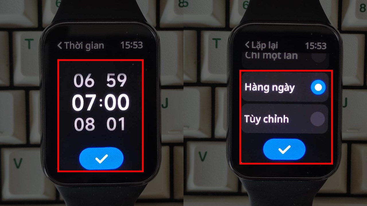 Hướng dẫn cách đặt báo thức trên Xiaomi Band 8 Pro