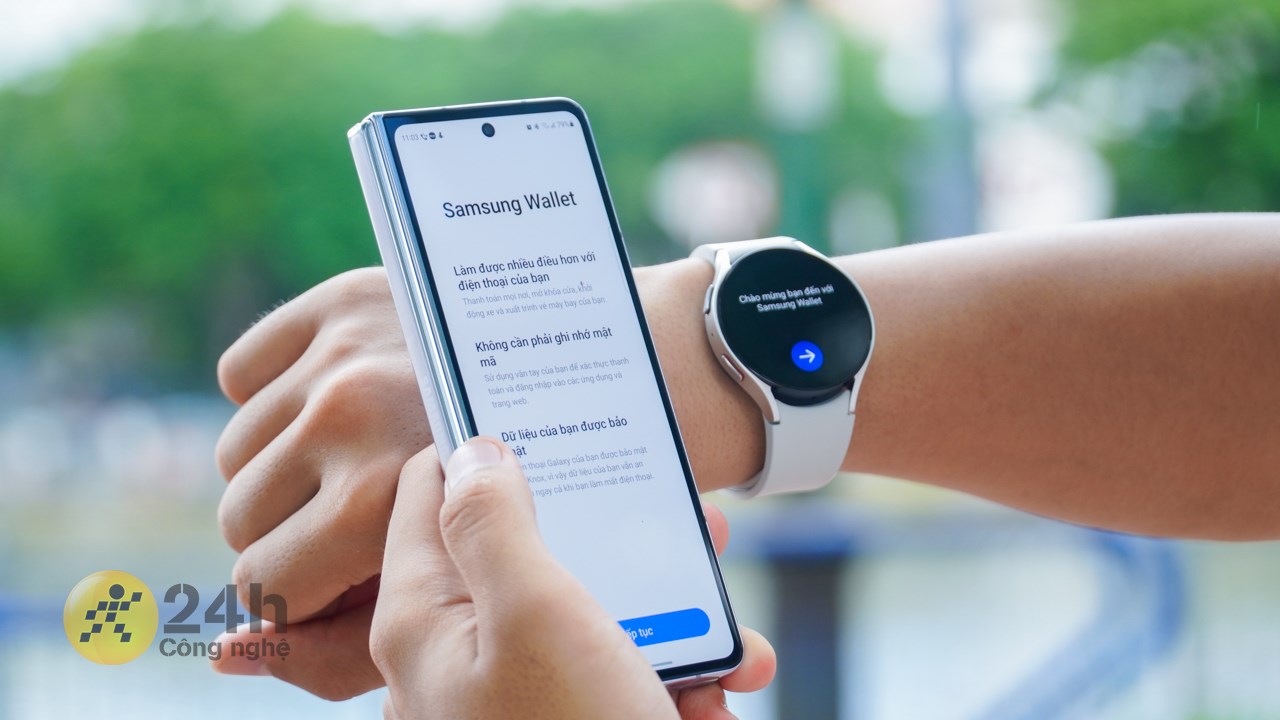 Cách thêm thẻ vào Galaxy Watch6