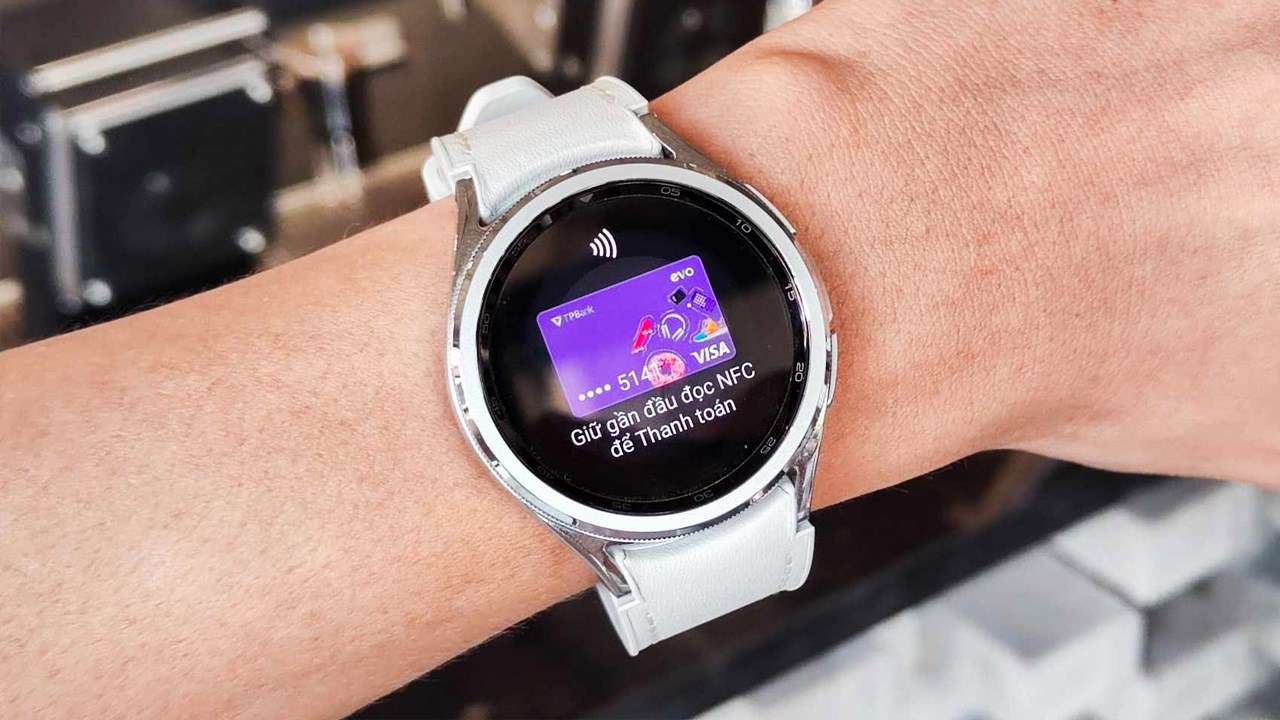 Cách thêm thẻ vào Galaxy Watch6