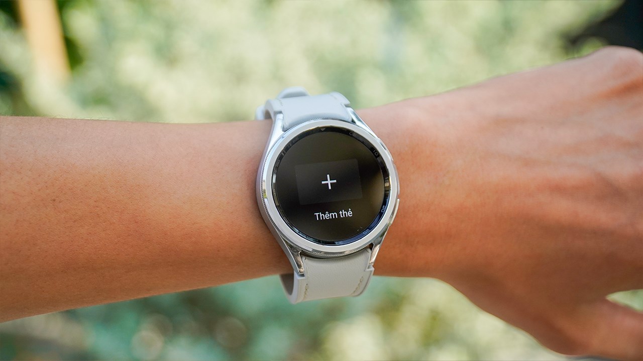 Cách thêm thẻ vào Galaxy Watch6