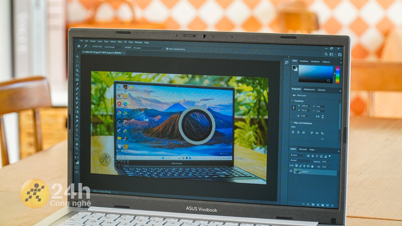 ASUS Vivobook X1404ZA bản Intel Core i5 thế hệ 12 có thể đáp ứng tốt nhu cầu sử dụng của người dùng.