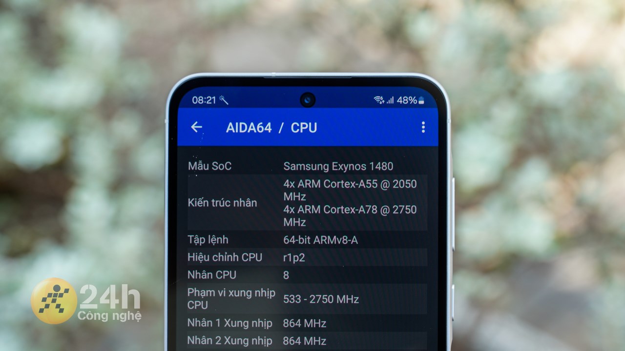 Galaxy A55 5G được trang bị bộ cấu hình tốt trong phân khúc. Galaxy A55 5G được trang bị bộ cấu hình tốt trong phân khúc.
