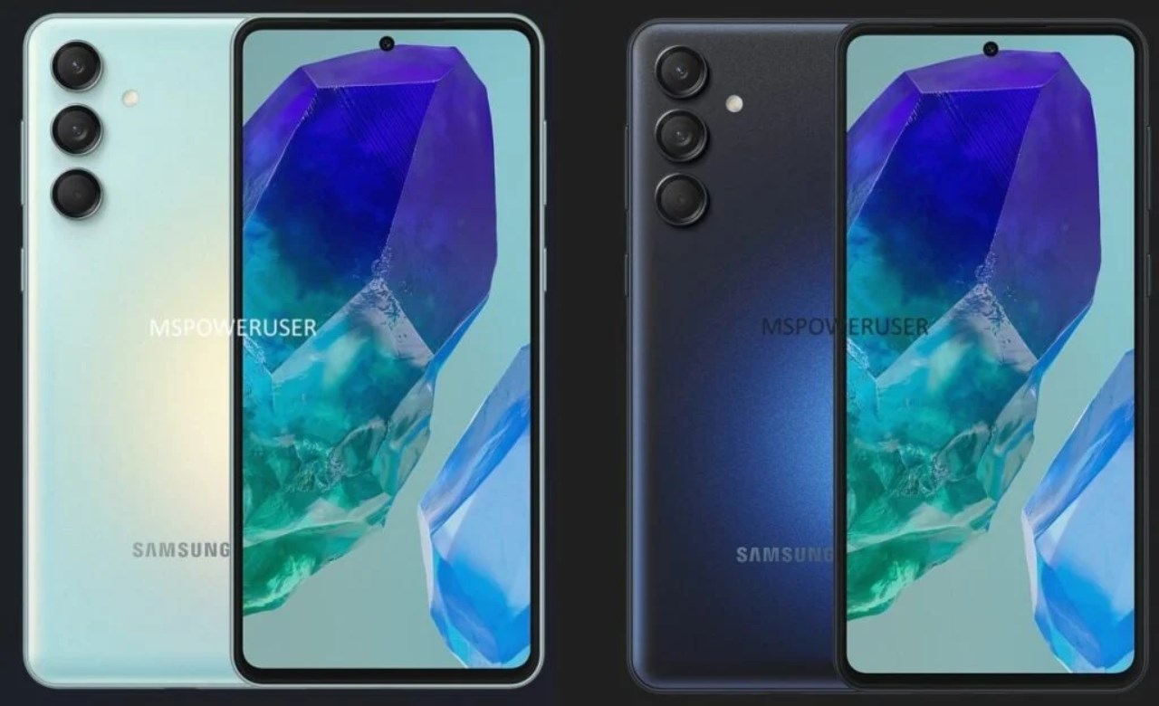 Hình ảnh render của Galaxy C55