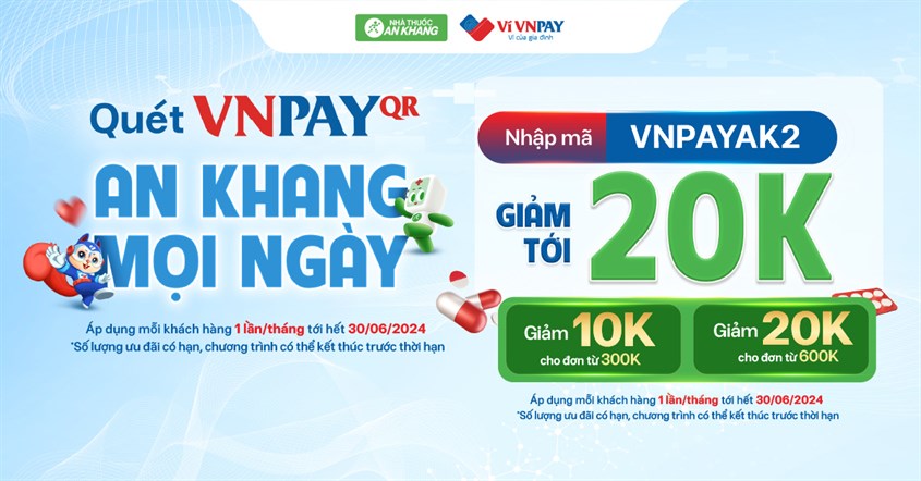 Ưu đãi thanh toán VNPay - An Khang