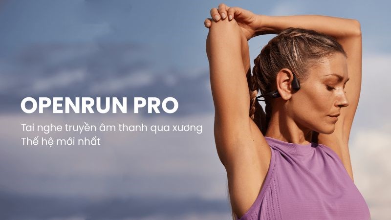Dòng tai nghe Shokz Openrun Pro hiện đang có giá 4.990.000đ trên thị trường Dòng tai nghe Shokz Openrun Pro hiện đang có giá 4.990.000đ trên thị trường