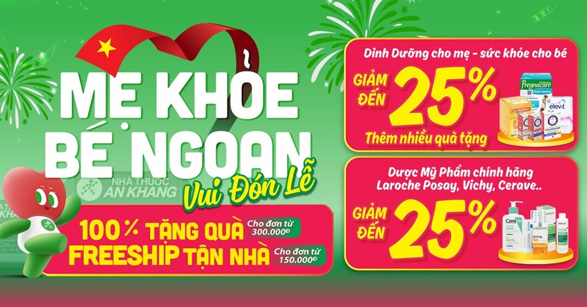 Vui đón lễ, deal hấp dẫn cho Mẹ và bé