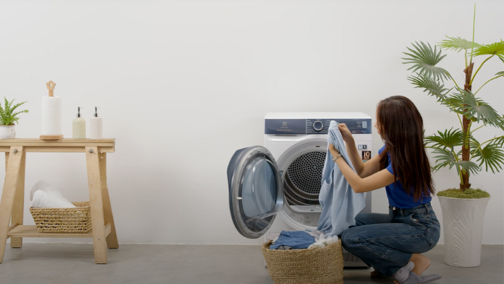Máy sấy bơm nhiệt Electrolux UltimateCare 9 kg EDH903R9WB - kết quả sấy