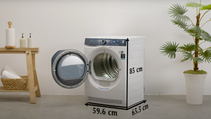 Máy sấy bơm nhiệt Electrolux UltimateCare 9 kg EDH903R9WB - Thiết kế