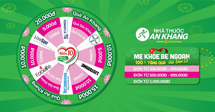 Vui đón lễ vòng xoay tặng quà mẹ và bé