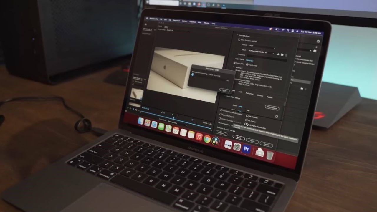 Apple MacBook Air M1 2020 - Render video