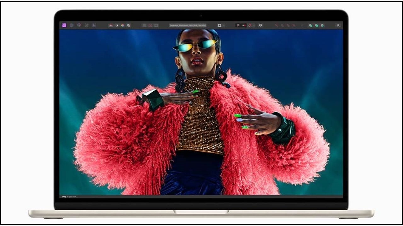 MacBook Air 13 inch M3 2024 - Chất lượng hình ảnh ấn tượng với GPU 8 nhân cùng mức phân giải 4K