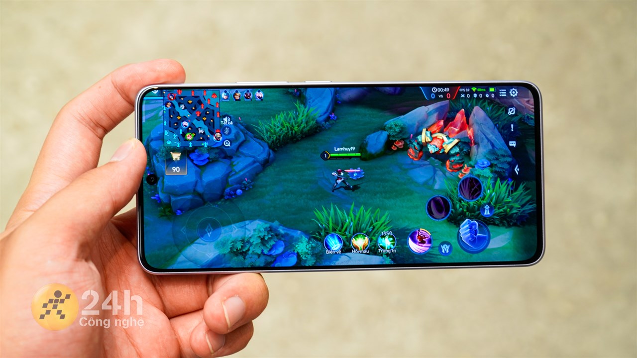 Đối với các tưa game không quá nặng về đồ họa thì Redmi Note 13 Pro 5G cập nhật Xiaomi HyperOS hoàn toàn chiến tốt.