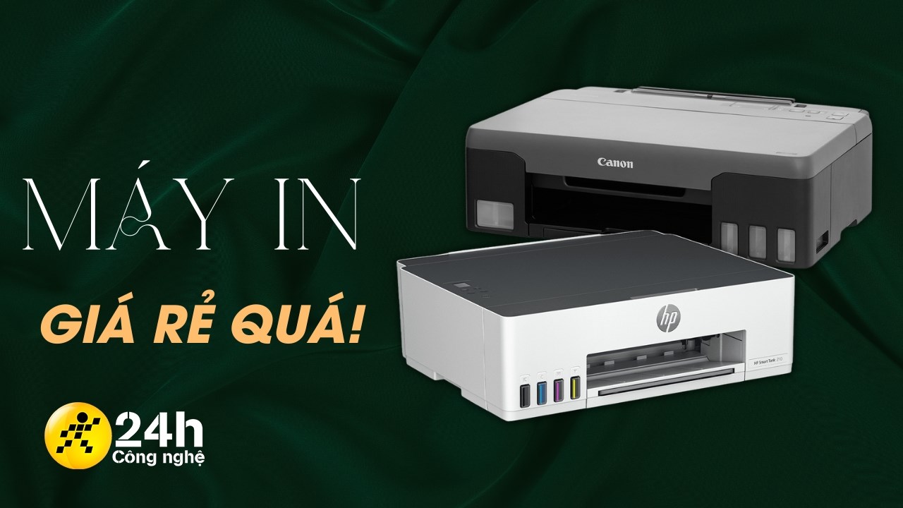 TOP 5 máy in phun màu giá rẻ, quá tối ưu cho người dùng đa nhu cầu