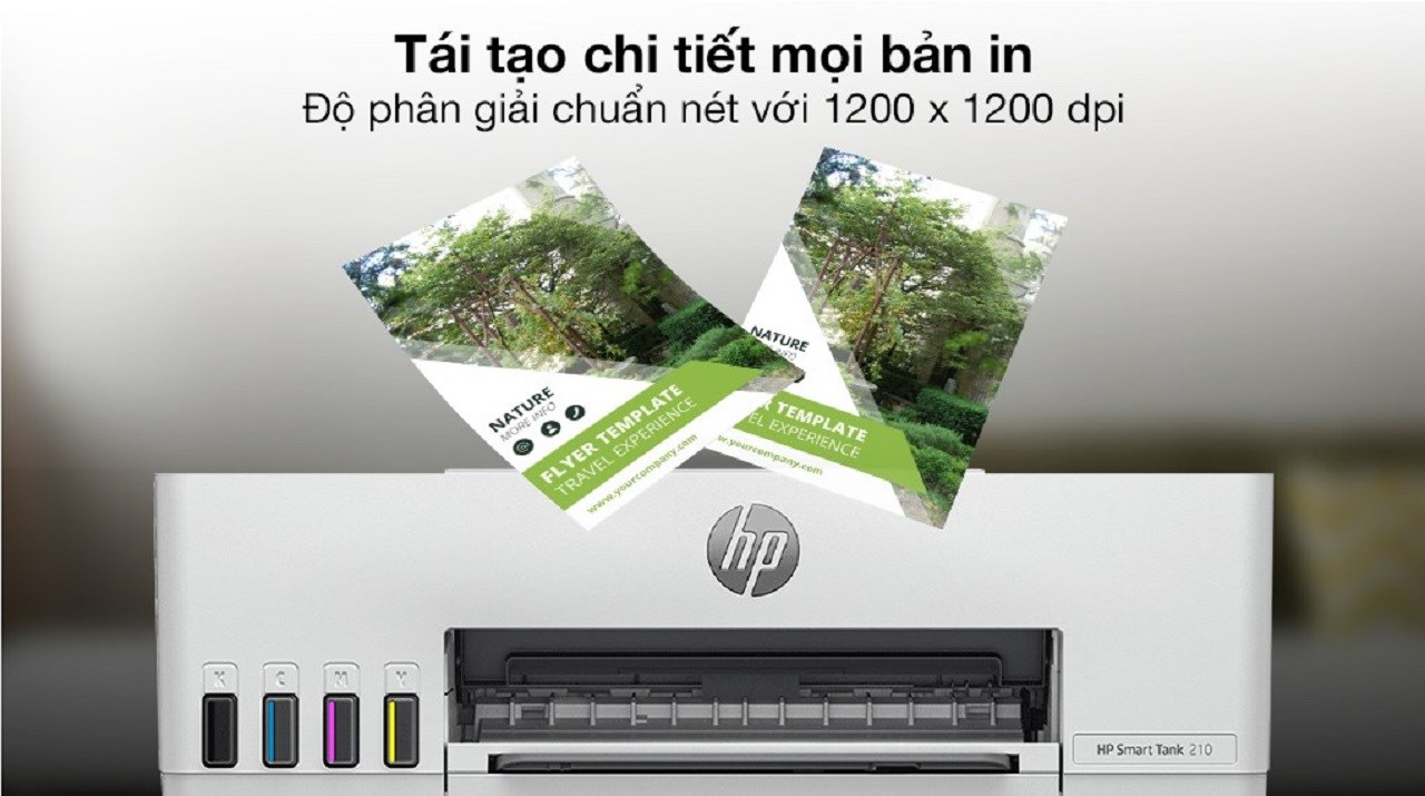 HP Smart Tank 210 Wifi (3D4L3A): Máy in màu chất lượng, giá rẻ