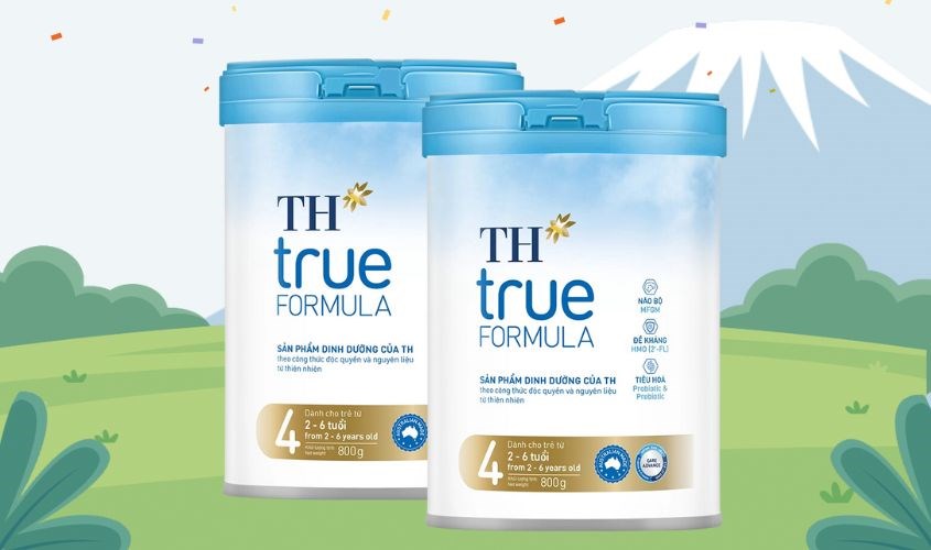 Sữa bột TH true Formula số 4 800g (2 - 6 tuổi)