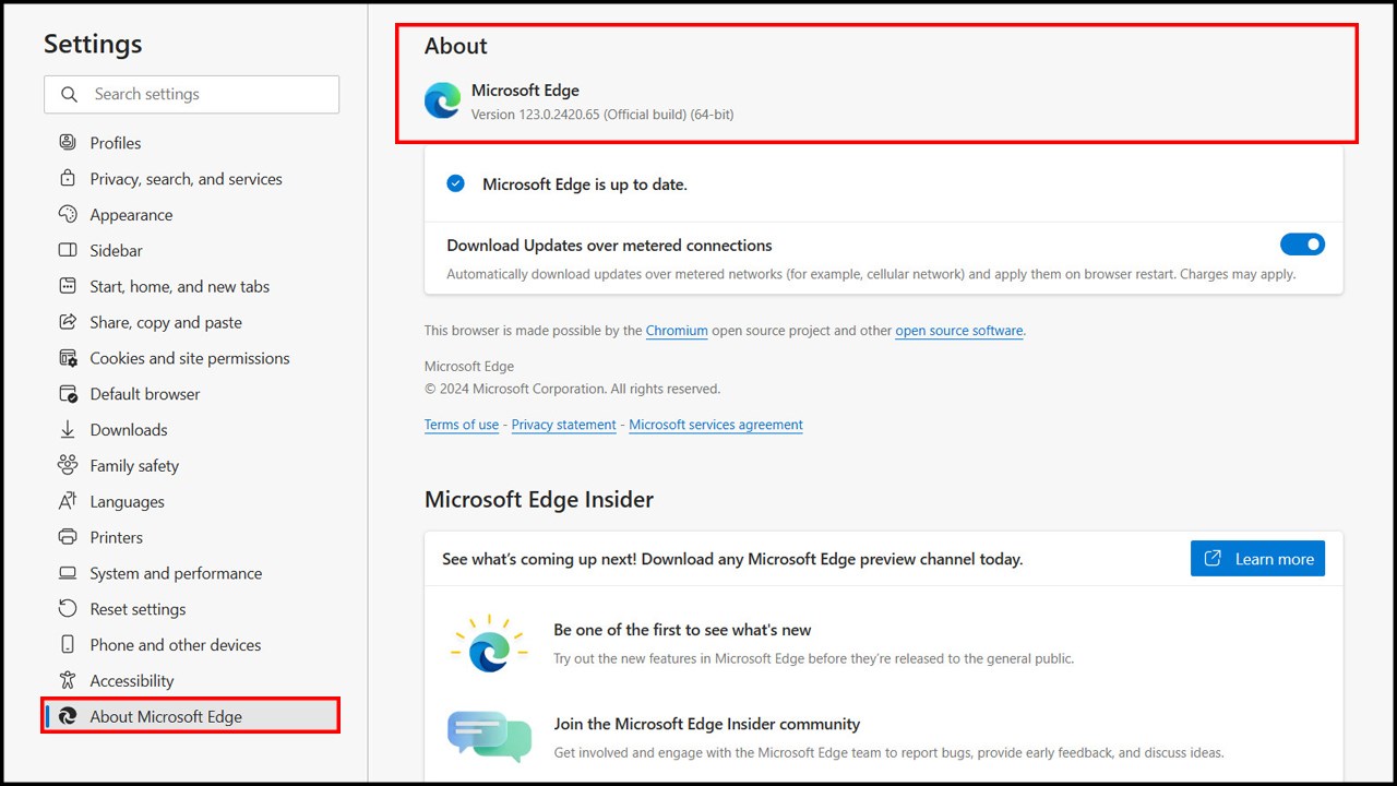 Zoom trên trình duyệt Edge