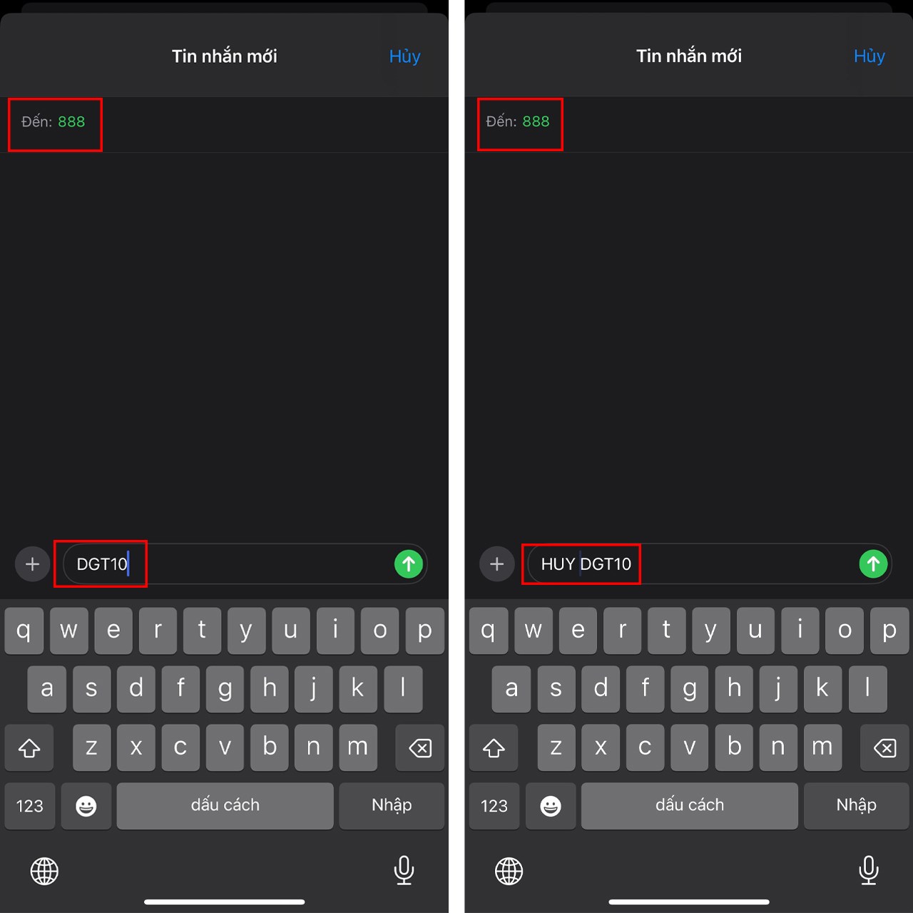 cách đăng ký DGT10 VinaPhone
