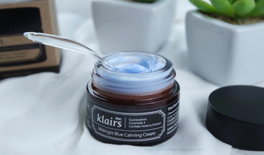 Kem dưỡng làm dịu và phục hồi da kích ứng Klairs Midnight Blue Calming 30 ml