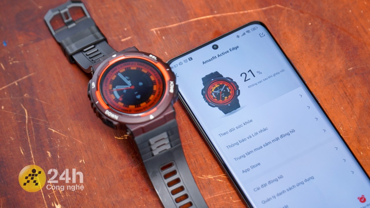 Amazfit Active Egde còn hỗ trợ ứng dụng Zepp App.