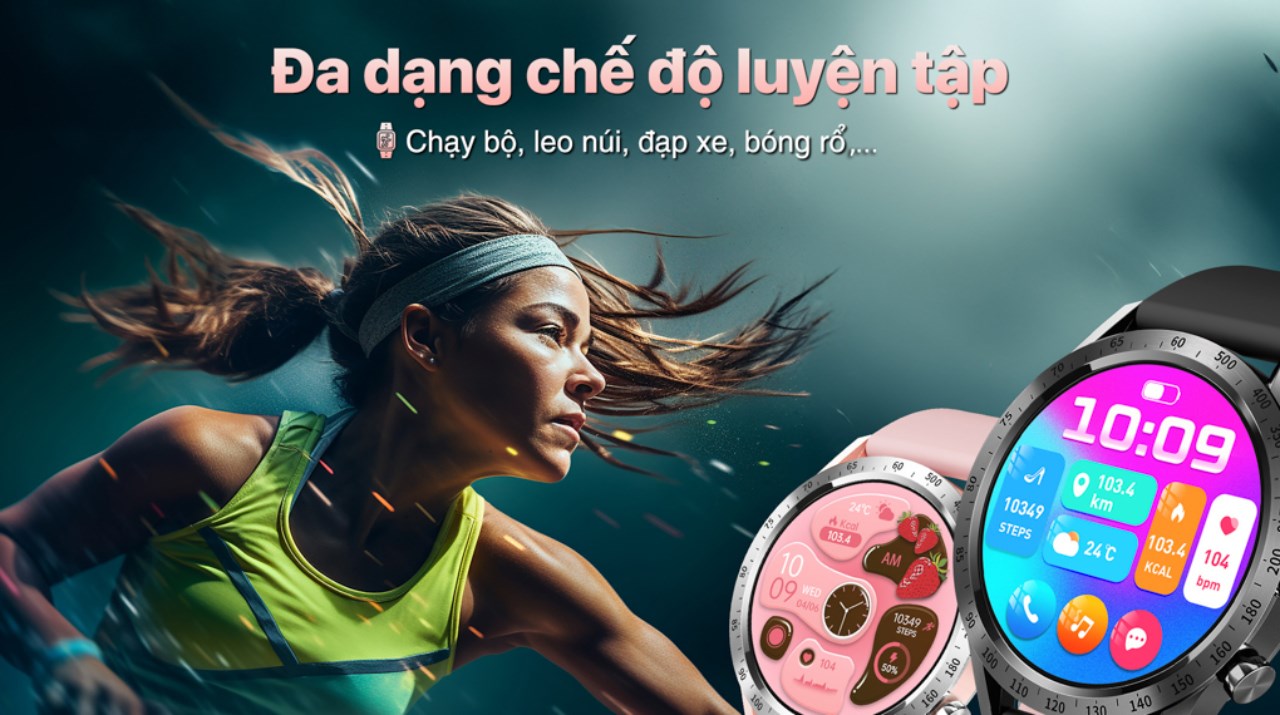 BeFit Active 2 có đang dạng các chế độ thể thao, giúp người dùng thoải mái lựa chọn