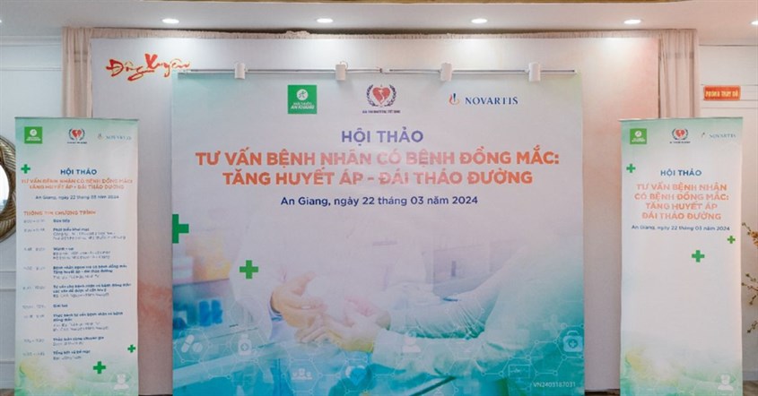Buổi Hội thảo về chủ đề “Tư vấn bệnh nhân có bệnh đồng mắc Tăng huyết áp - Đái tháo đường”