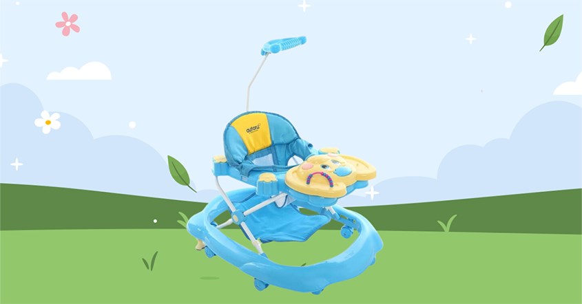 Xe tập đi con voi Autoru - Màu ngẫu nhiên (8 tháng - 4 tuổi)