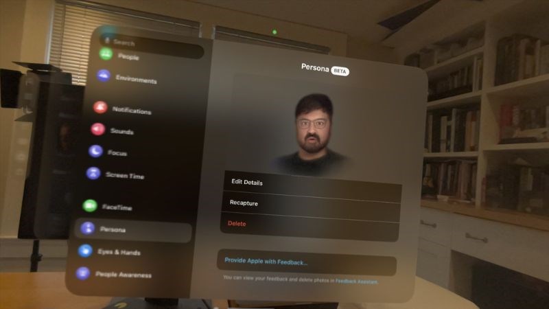 Apple Vision Pro có trải nghiệm gọi thoại 3D bằng bản thể 3D độc đáo Apple Vision Pro có trải nghiệm gọi thoại 3D bằng bản thể 3D độc đáo