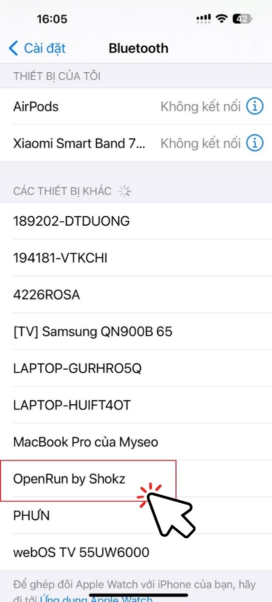 Tìm chọn OpenRun by Shokz Tìm chọn OpenRun by Shokz