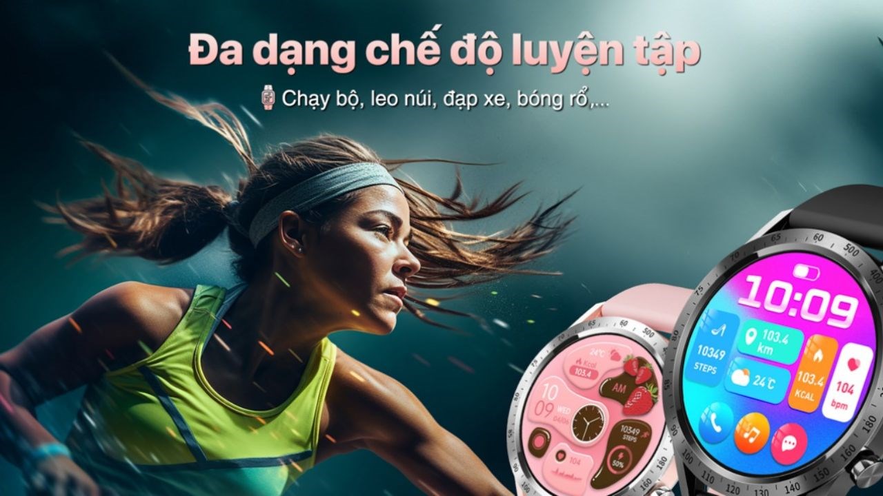 BeFit Active 2 được trang bị đa dạng chế độ luyện tập.