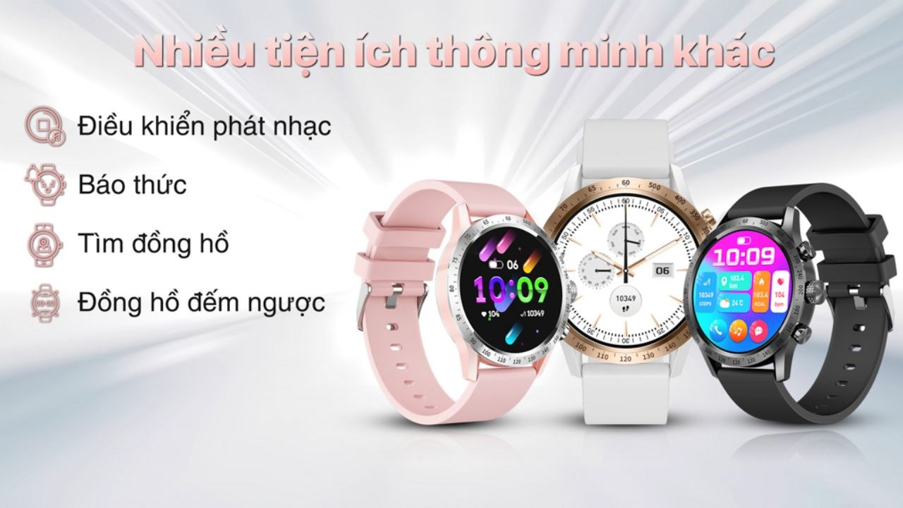 BeFit Active 2 được trang bị nhiều tiện ích thông minh.