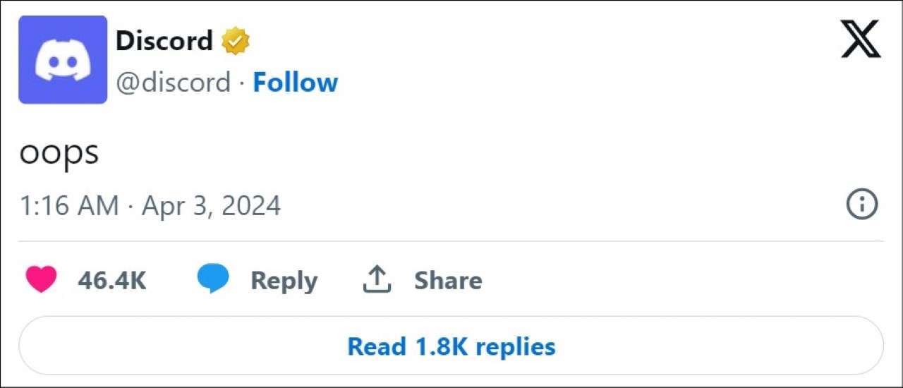 Chính Discord cũng chưa hiểu chuyện gì đang xảy ra