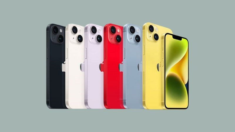 Bảng màu của iPhone 14 Bảng màu của iPhone 14