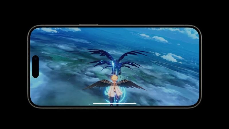 M&agrave;n h&igrave;nh của iPhone 15 Pro Max c&oacute; độ s&aacute;ng tối đa 2.000 nits