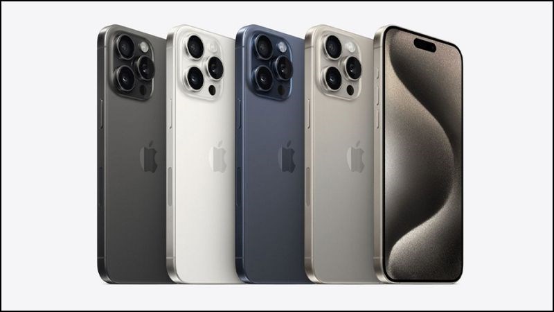 iPhone 15 Pro Max sở hữu 3 phi&ecirc;n bản bộ nhớ