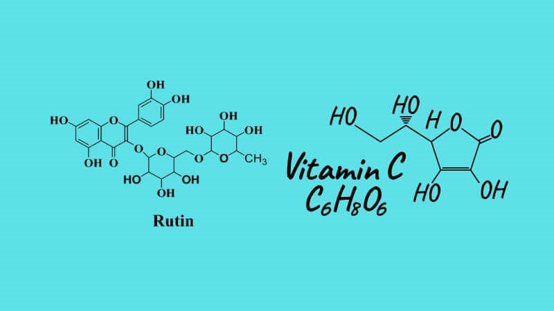 Rutin C l&agrave; sự kết hợp giữa rutin v&agrave; vitamin C