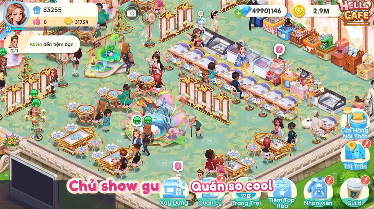 cafe - Hello Café, tựa game tạo trend khắp Đông Nam Á 2-1280x717