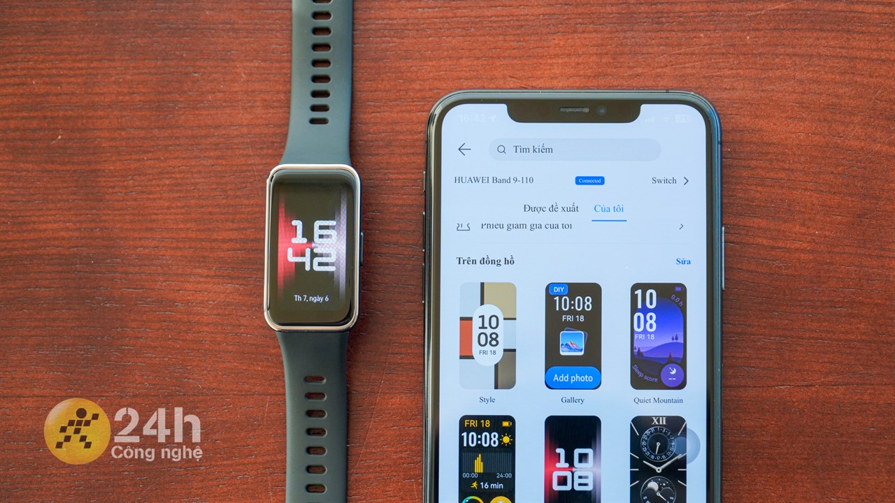 Trên tay Huawei Band 9