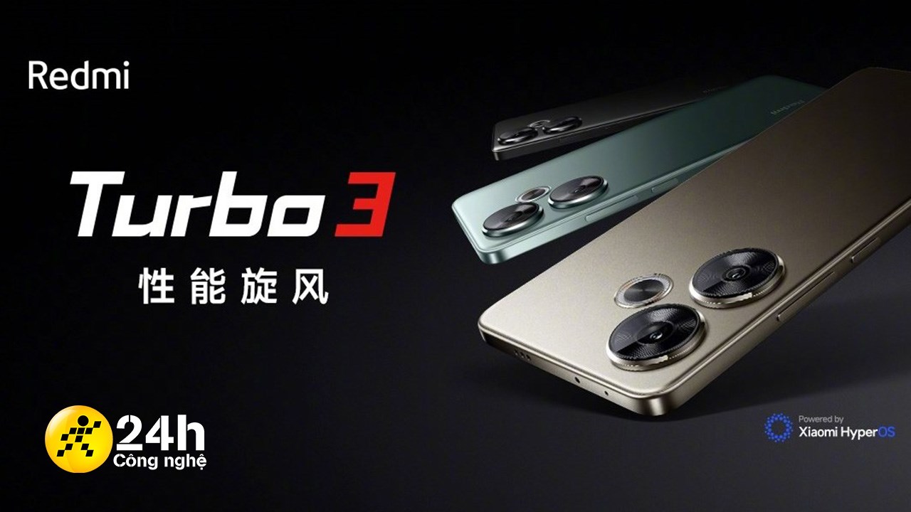 Redmi Turbo 3 chính thức ra mắt Redmi Turbo 3 chính thức ra mắt