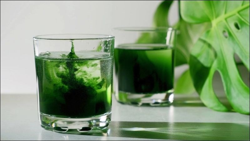 Nước diệp lục có khả năng chữa hôi miệng hiệu quả