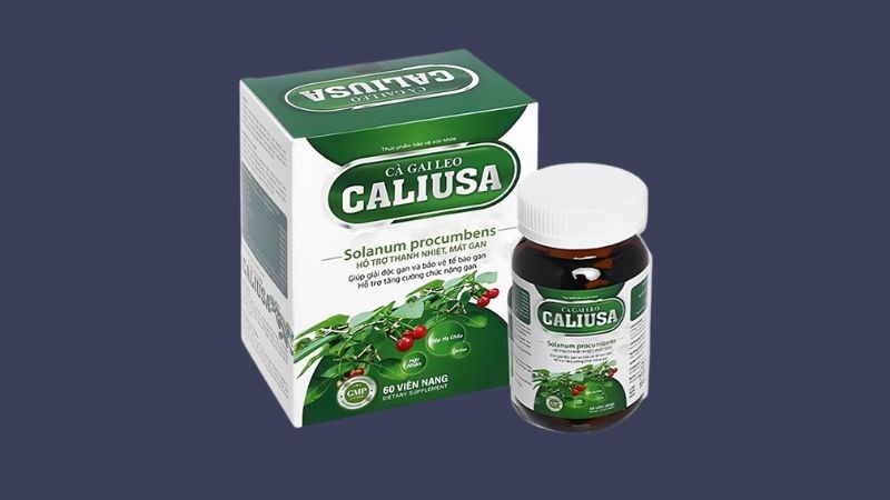 Viên uống cà gai leo CaliUSA giúp hỗ trợ thanh nhiệt, bảo vệ tế bào gan