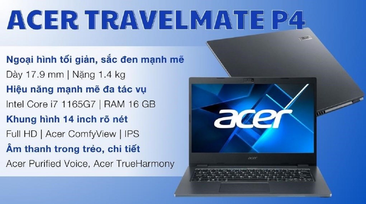 Laptop Acer TravelMate P4 (NX.VP2SV.00W)